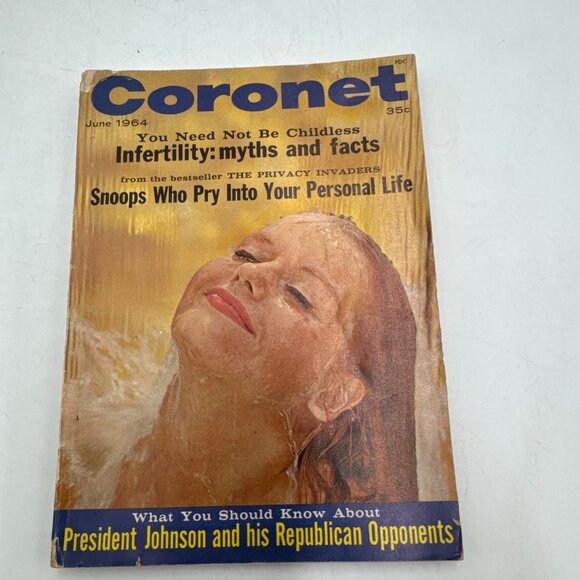 Coronet Mag June 1954 Personal Privacy & President Johnson Political Insights - Picture 8 of 8